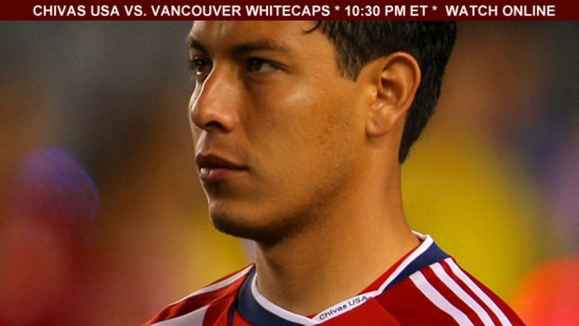 Francisco “Panchito” Mendoza could start for Chivas USA against Vancouver on Wednesday.