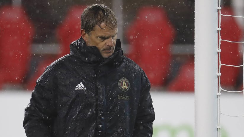 Frank de Boer - Atlanta United - bad weather
