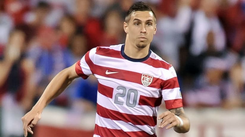 Geoff Cameron with the US national team