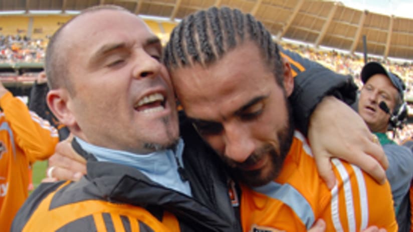 Down a goal, Dwayne De Rosario and the Dynamo never lost their cool.