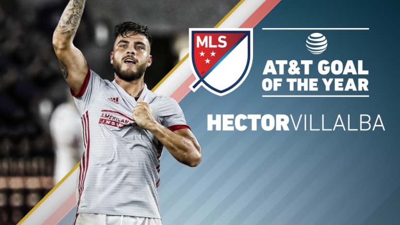 2017 Awards - Goal of the Year - Héctor Villalba