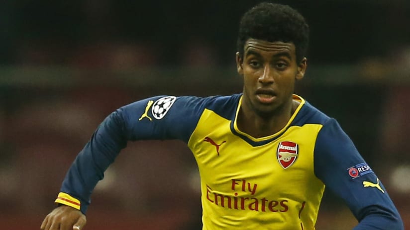 Gedion Zelalem - Arsenal - close up
