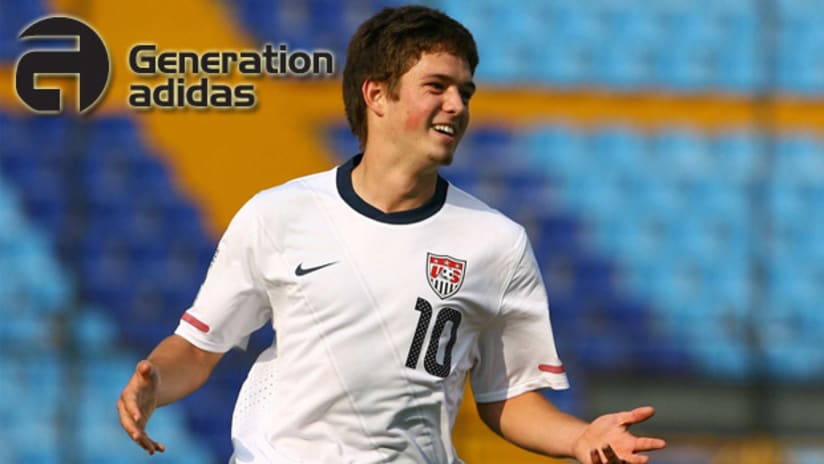 Kelyn Rowe is one of five players in the 2012 Generation adidas class