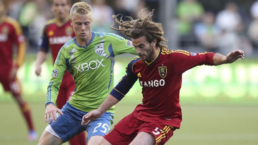 Kyle Beckerman and Andy Rose