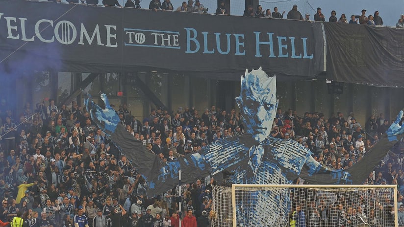 Welcome to Blue Hell - Childrens Mercy Park