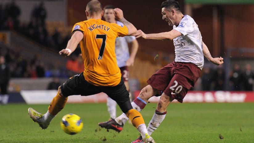 Robbie Keane, two strikes for Aston Villa against Wolves