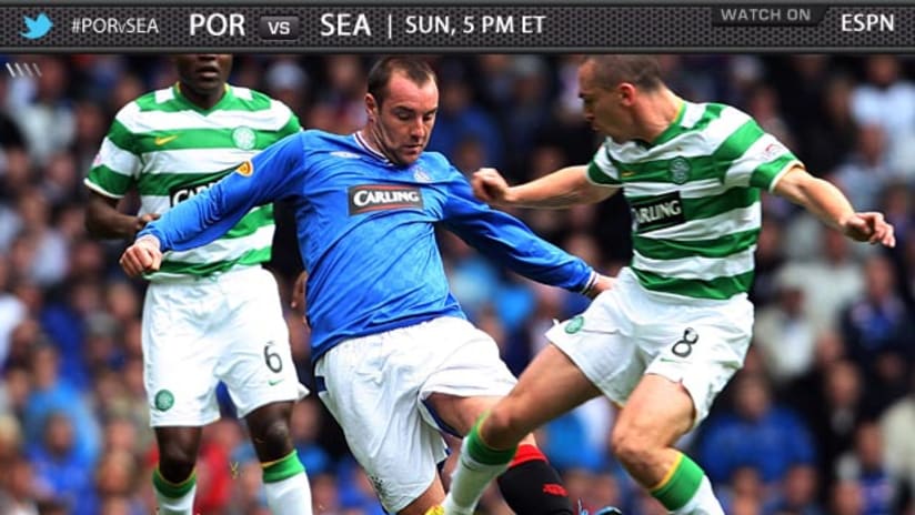 Kris Boyd in the Old Firm derby