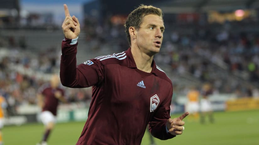 Jamie Smith put the Rapids out in front after only two minutes against Houston on Saturday