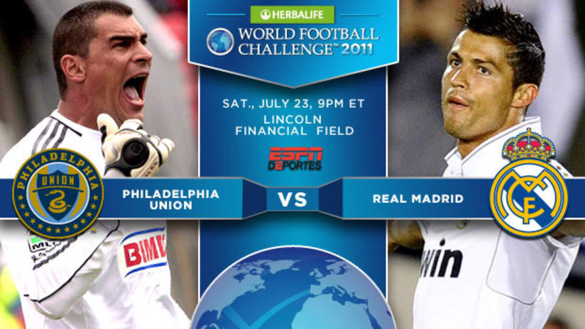 Philadelphia vs. Real Madrid (image)