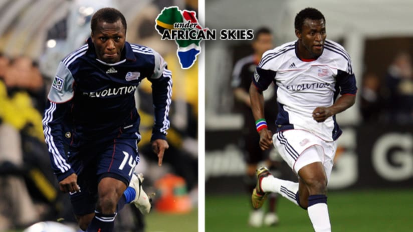 Kenny Mansally and Sainey Nyassi hope to be playing, not watching, the World Cup in 2014.