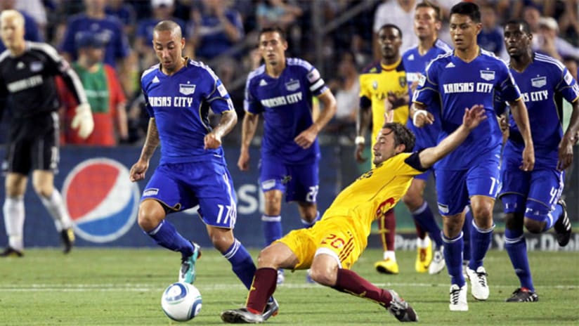 Despite scoring first, Kansas City were unable to hold Real Salt Lake off last week and settled for a draw.