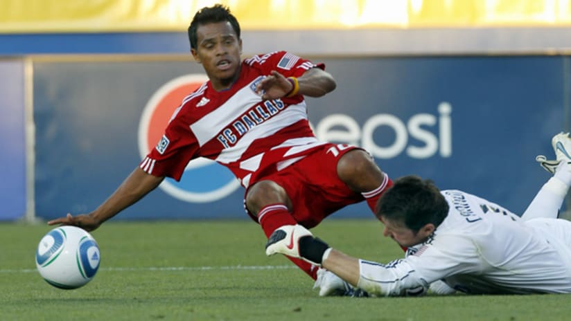 FCD midfielder David Ferreira is the most fouled player in MLS.