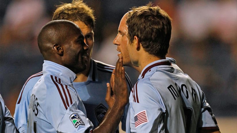 The Colorado Rapids scored first via Omar Cummings in a 2-2 tie at Chicago.