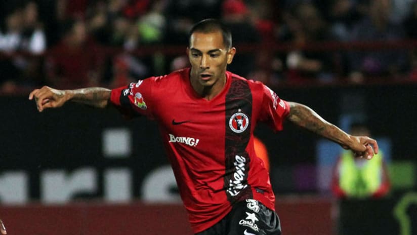 Edgar Castillo in action for Club Tijuana