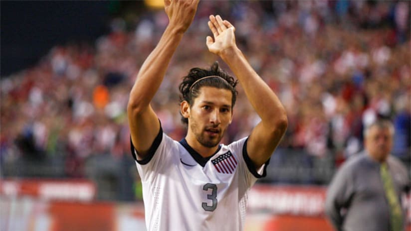 Omar Gonzalez with the US national team