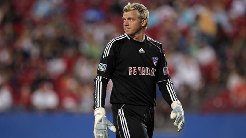 Kevin Hartman has asserted himself as the starting goalkeeper in Dallas.
