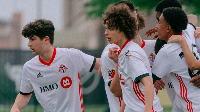 Toronto FC - Under-15s - Celebrate at 2019 GA Cup