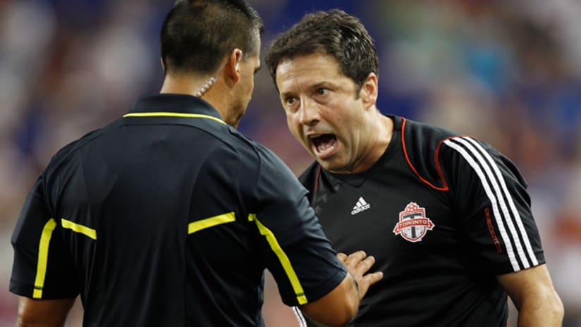 Notoriously cantankerous, ex-Chivas USA and Toronto coach Preki is known for pushing players hard.