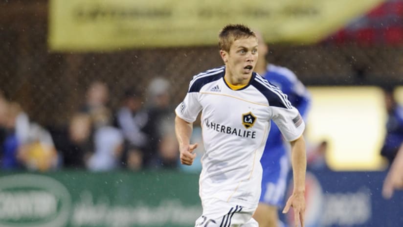 Rookie Michael Stephens has become a fixture in the LA Galaxy lineup.