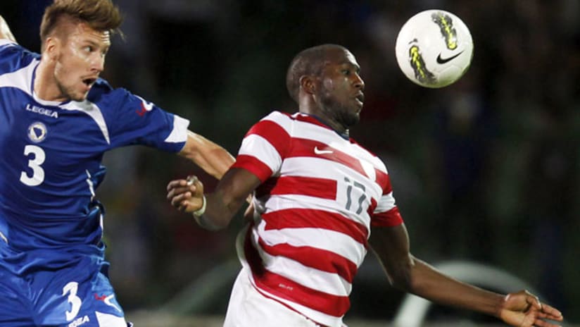USMNT's Jozy Altidore during the Bosnia friendly