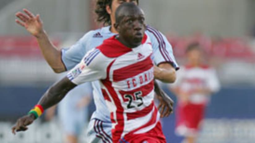 Dominic Oduro aims to improve on his goal-scoring for FCD in 2008.