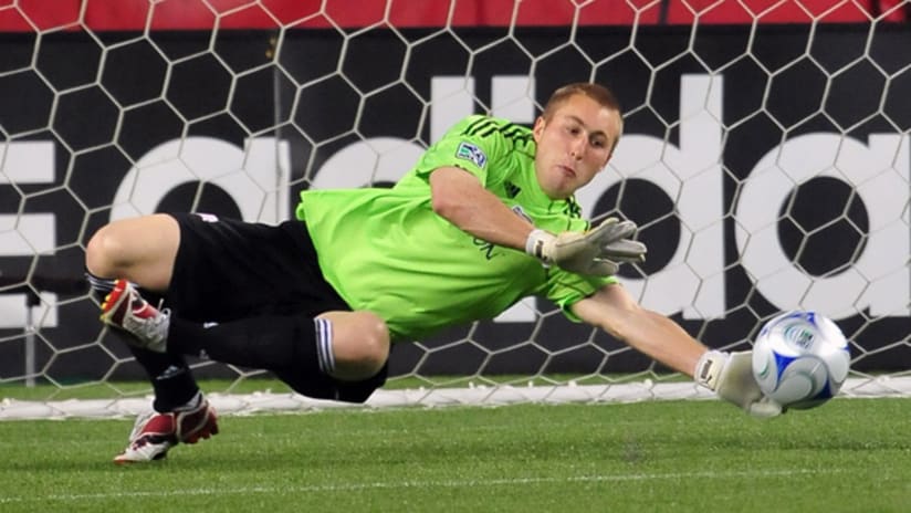 Union back-up goalkeper Brad Knighton may get his first appearance on Tuesday