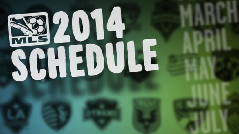 2014 MLS Schedule