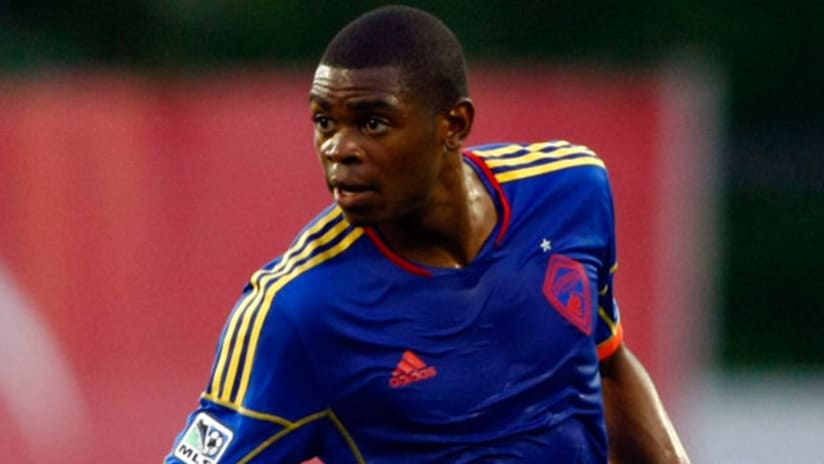 Anthony Wallace in 2013 Rapids kit