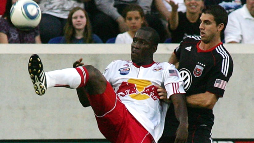 Salou Ibrahim and the Red Bulls offense struggled to get rolling against D.C. United.
