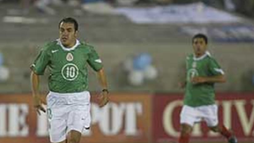 Cuauhtemoc Blanco and Mexico will take on Poland at Soldier Field on April 27.