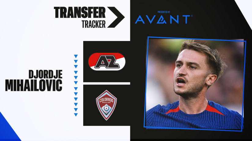 Djordje Mihailovic - AZ Alkmaar to Colorado Rapids - transfer
