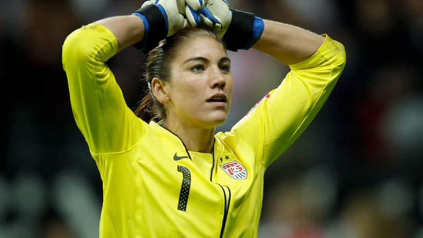 Hope Solo rues a missed chance at Women's World Cup final.