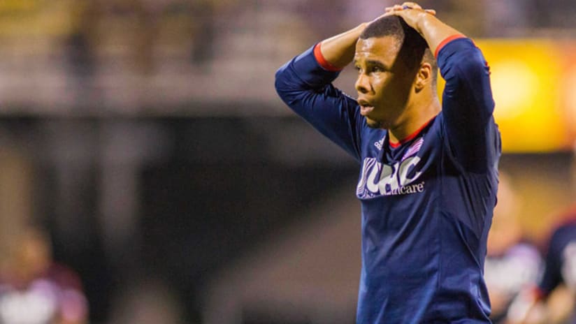Charlie Davies (New England Revolution) can't believe he didn't score