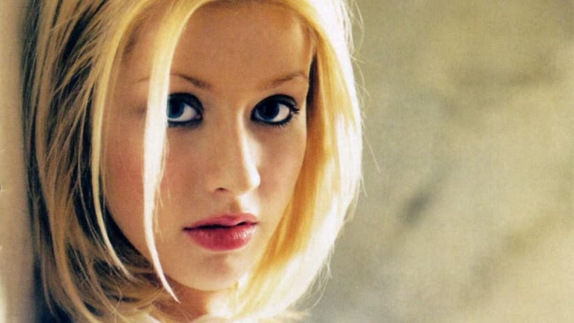 Christina Aguilera debut album cover 1999