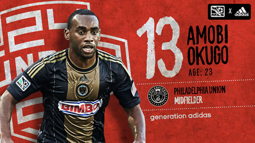 24 Under 24, presented by adidas: #13 Amobi Okugo, Philadelphia Union