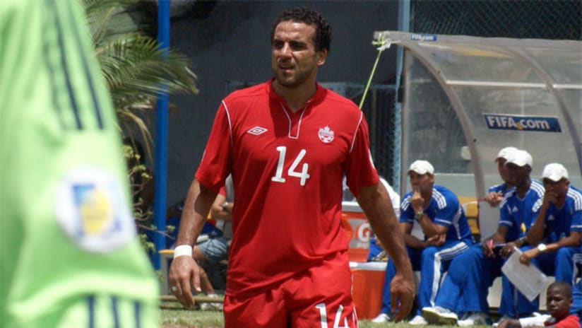 Dwayne De Rosario during the 1-0 win at Cuba