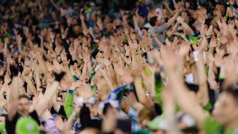 Seattle Sounders supporters