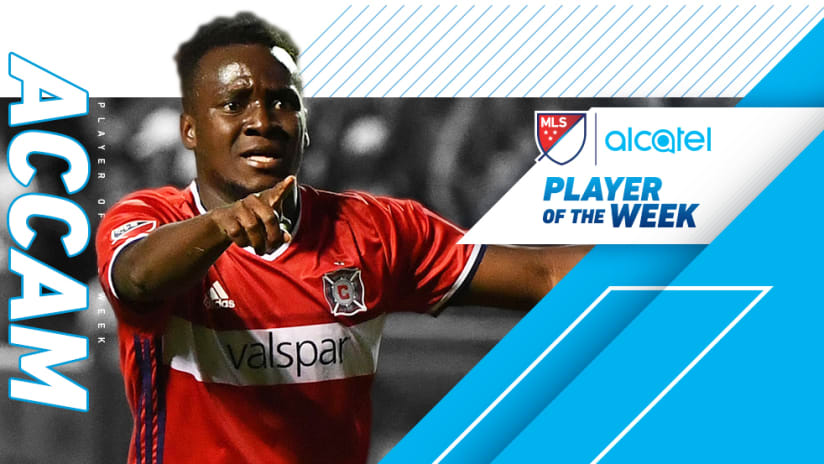 David Accam - Chicago Fire - Player of the Week