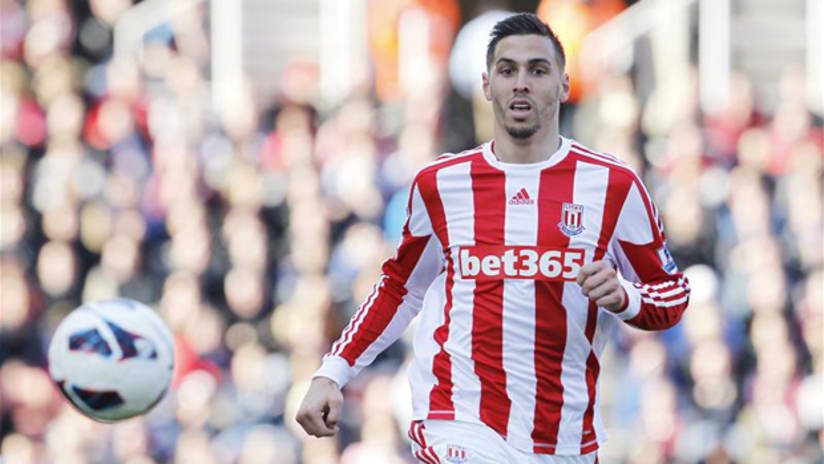 Geoff Cameron with Stoke