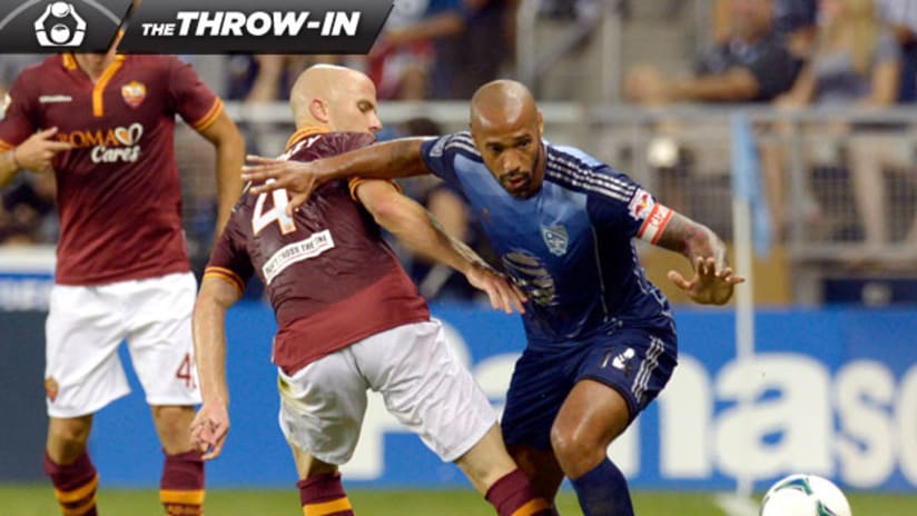 Throw-In Michael Bradley and Thierry Henry