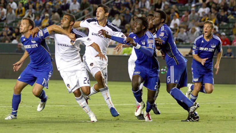 Kansas City took home three crucial points after their 2-0 victory at Los Angeles.