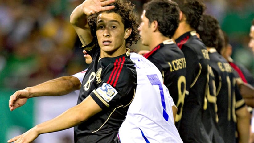 Mexico's Andres Guardado is dealing with an injury ahead of the Gold Cup final.