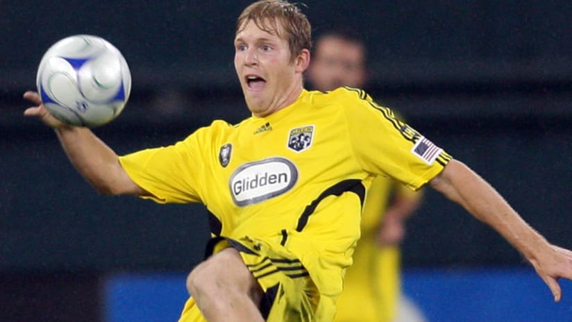Injuries now aside, Crew's Kevin Burns feels ready to contribute.