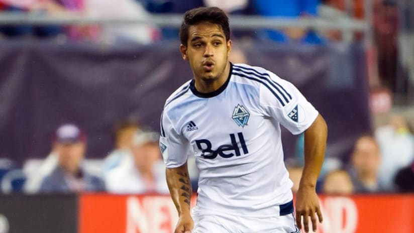 Cristian Techera in action for the Vancouver Whitecaps