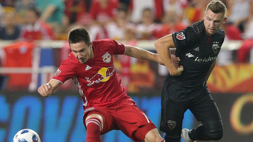 Russell Canouse - DC United - vs. New York Red Bulls Alex Muyl