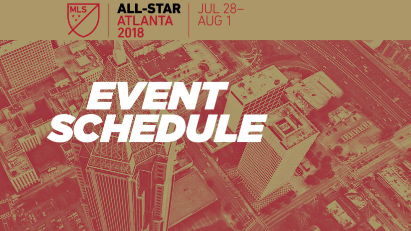 All-Star - 2018 - Event schedule announcement
