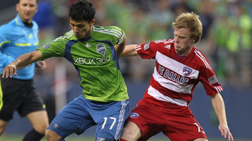Midfielder Dax McCarty (right) is expected to travel with FC Dallas against Colorado on Saturday.