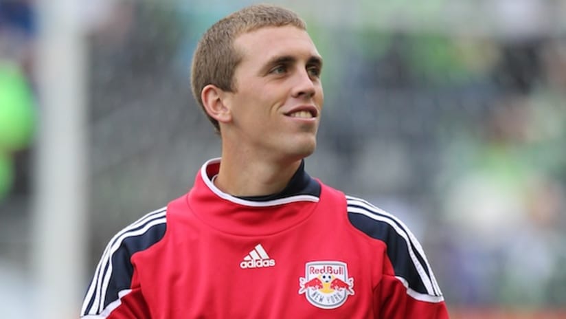 new york red bulls corey hertzog showing off his confidence