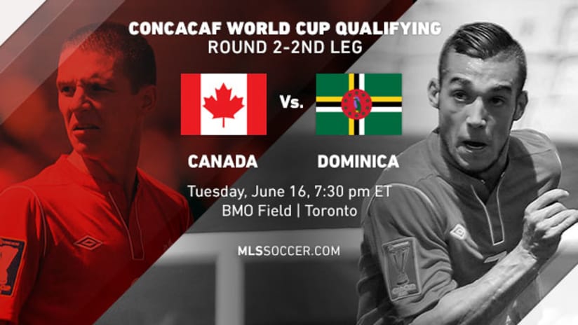Canada vs. Dominica - World Cup qualifier - June 16, 2015