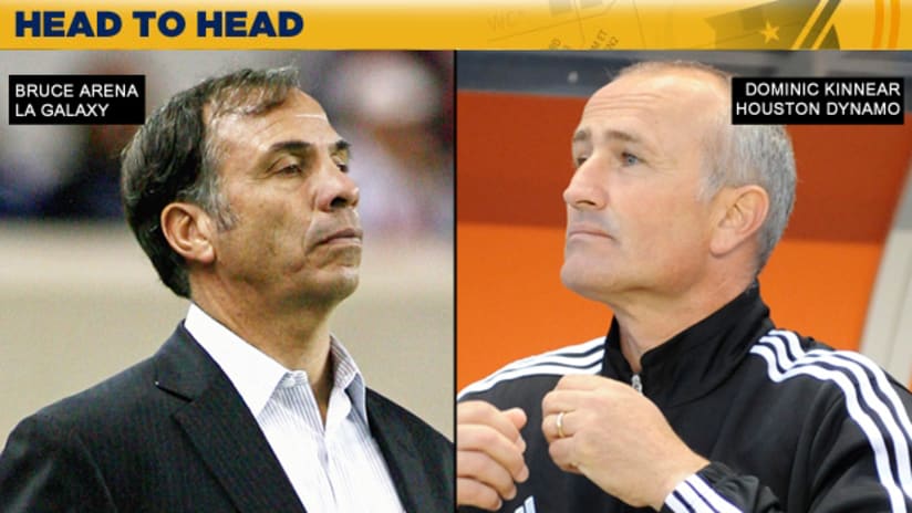 Bruce Arena takes on Dominic Kinnear in the MLS Cup